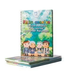 Diversidad de imágenes para colorear y aprender mapuzugun