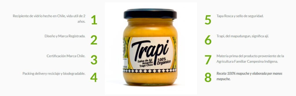Salsa de ají cristal - Willi Kitral / Trapi Choz - Imagen 2