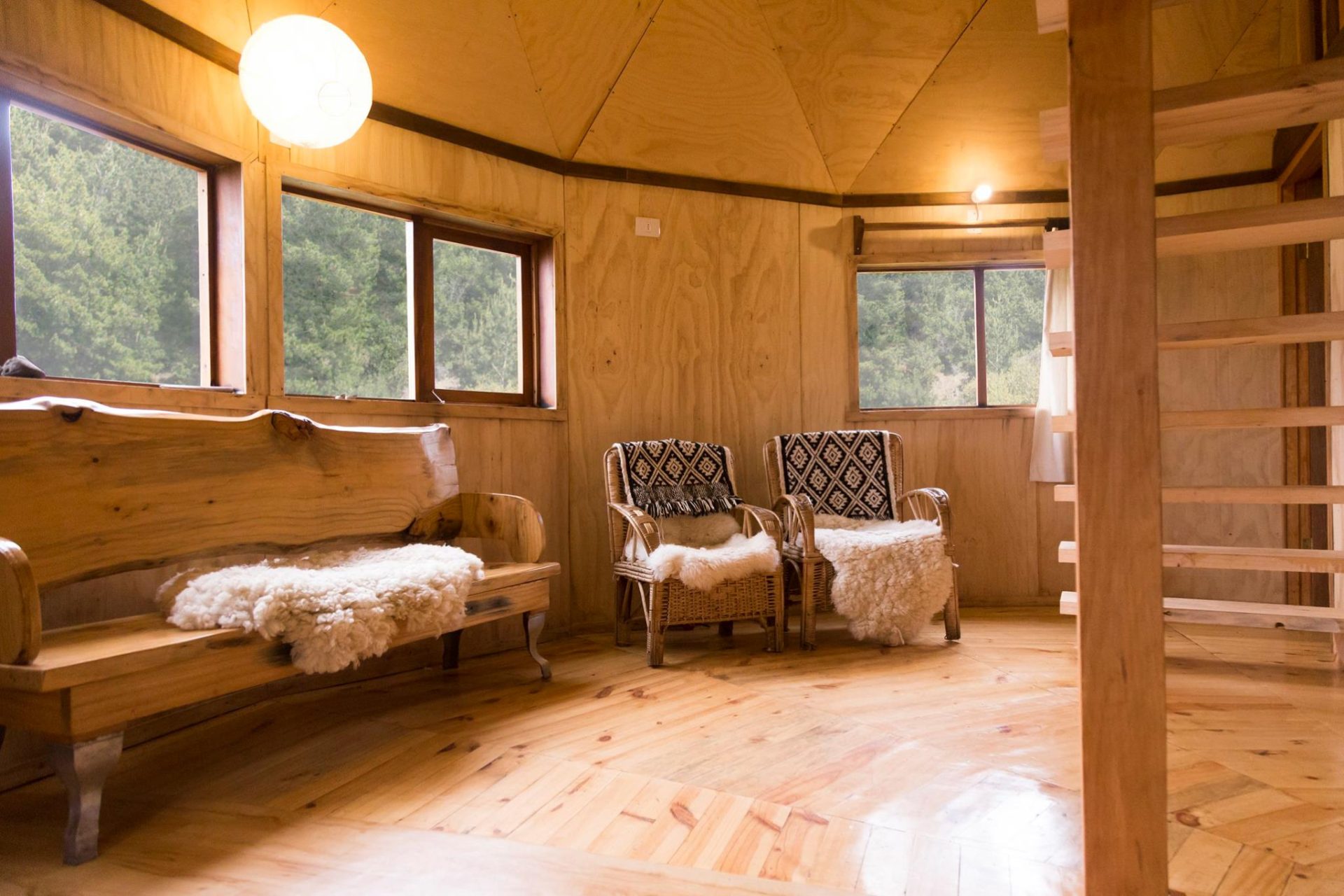 ALOJAMIENTO PARA 5 PERSONAS / DOMO KUYEN ISLA HUAPI- LOS RÍOS - Imagen 3