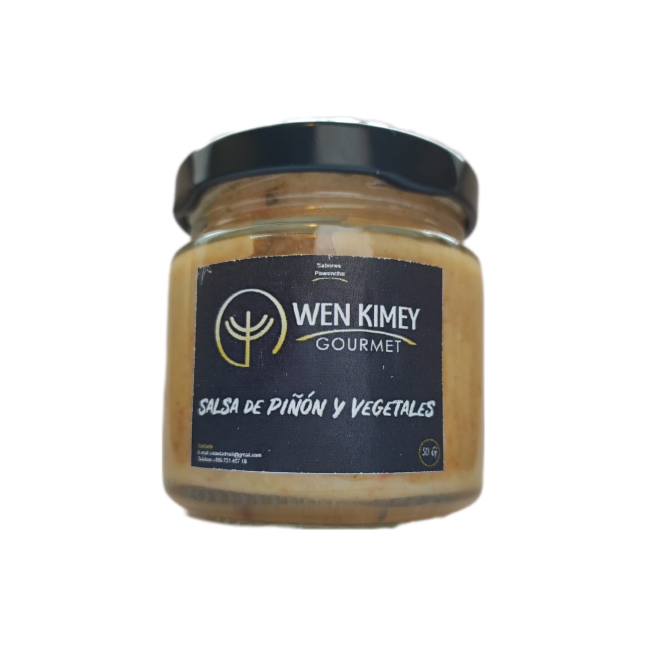 SALSA DE PIÑON Y VEGETALES 50 gramos