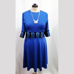 Vestido Yancol Azul iconografia