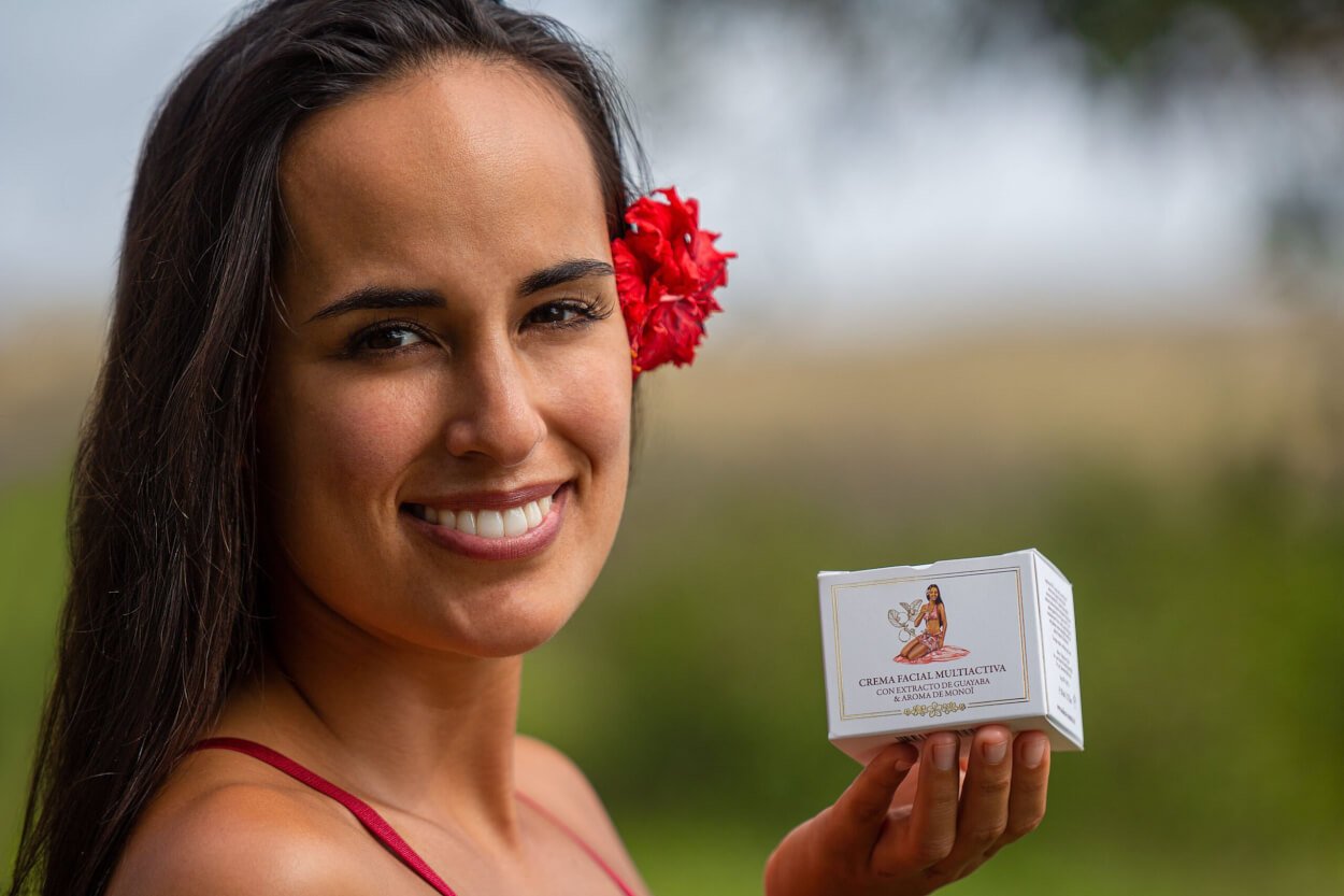 Anakena Crema Facial Con Extractos De Guayaba, aroma floral de monoi tiare, Nutritiva, humectante, anti age - Imagen 6