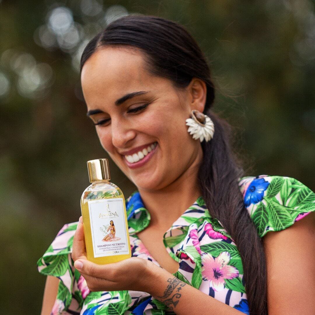 Pack Anakena Balsamo 220ml Y Shampoo 250ml Nutritivo Extractos de guayaba y algas - Imagen 5