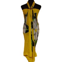 Pareo amarillo 3 tipanie Napohe 1,75x1,15mts